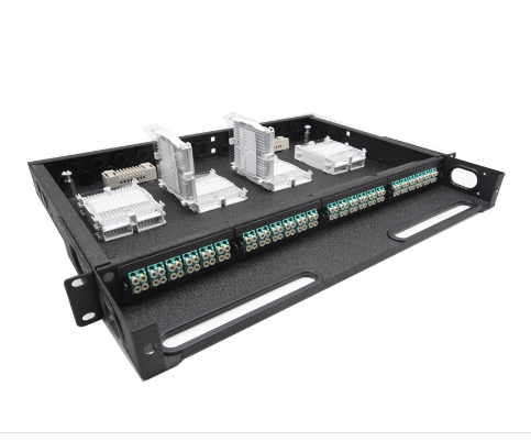 1U 19" 96F Rack Mount High Density Fiber Optic Pat